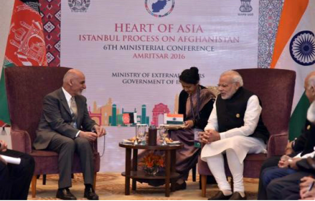 President Meets Indian PM Ahead of Key Event in Punjab